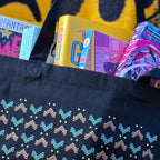 RQ & Pattern Tote Bag