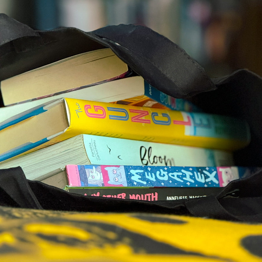 RQ & Pattern Tote Bag