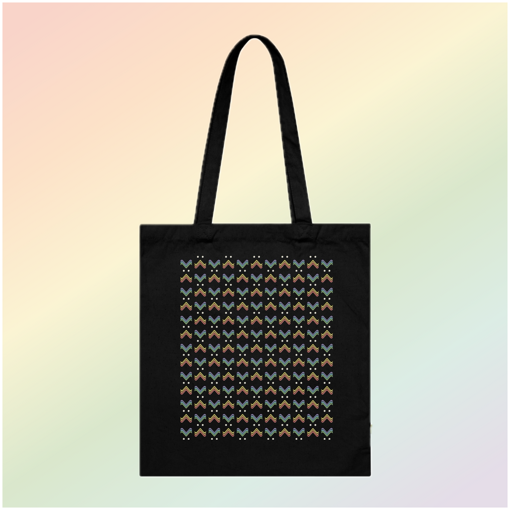 RQ & Pattern Tote Bag