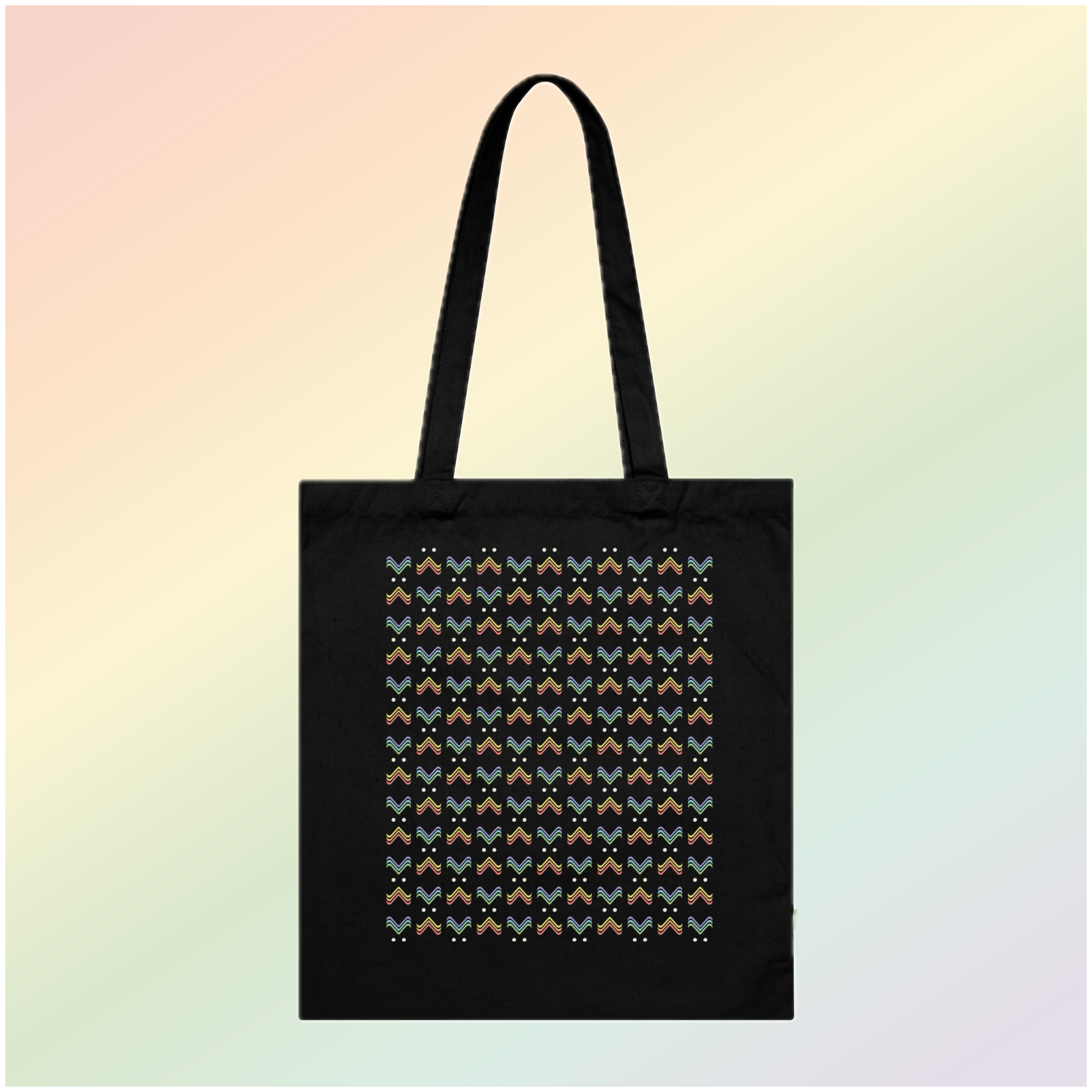 RQ & Pattern Tote Bag