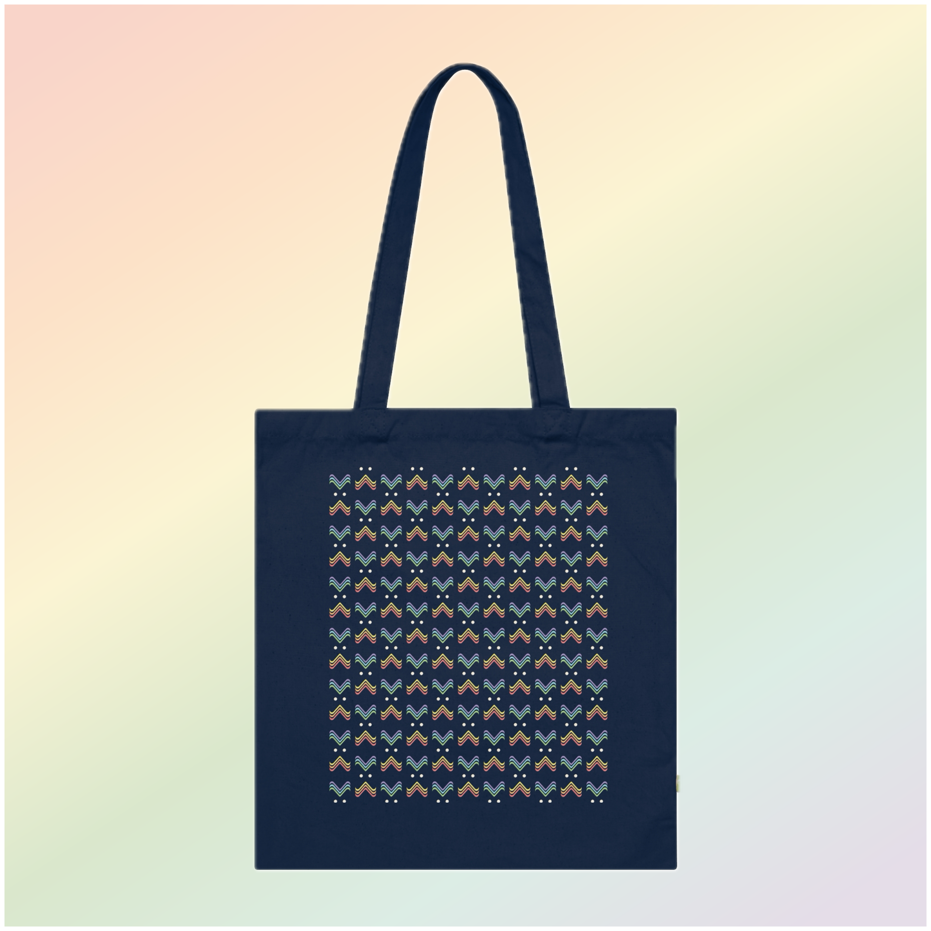 RQ & Pattern Tote Bag