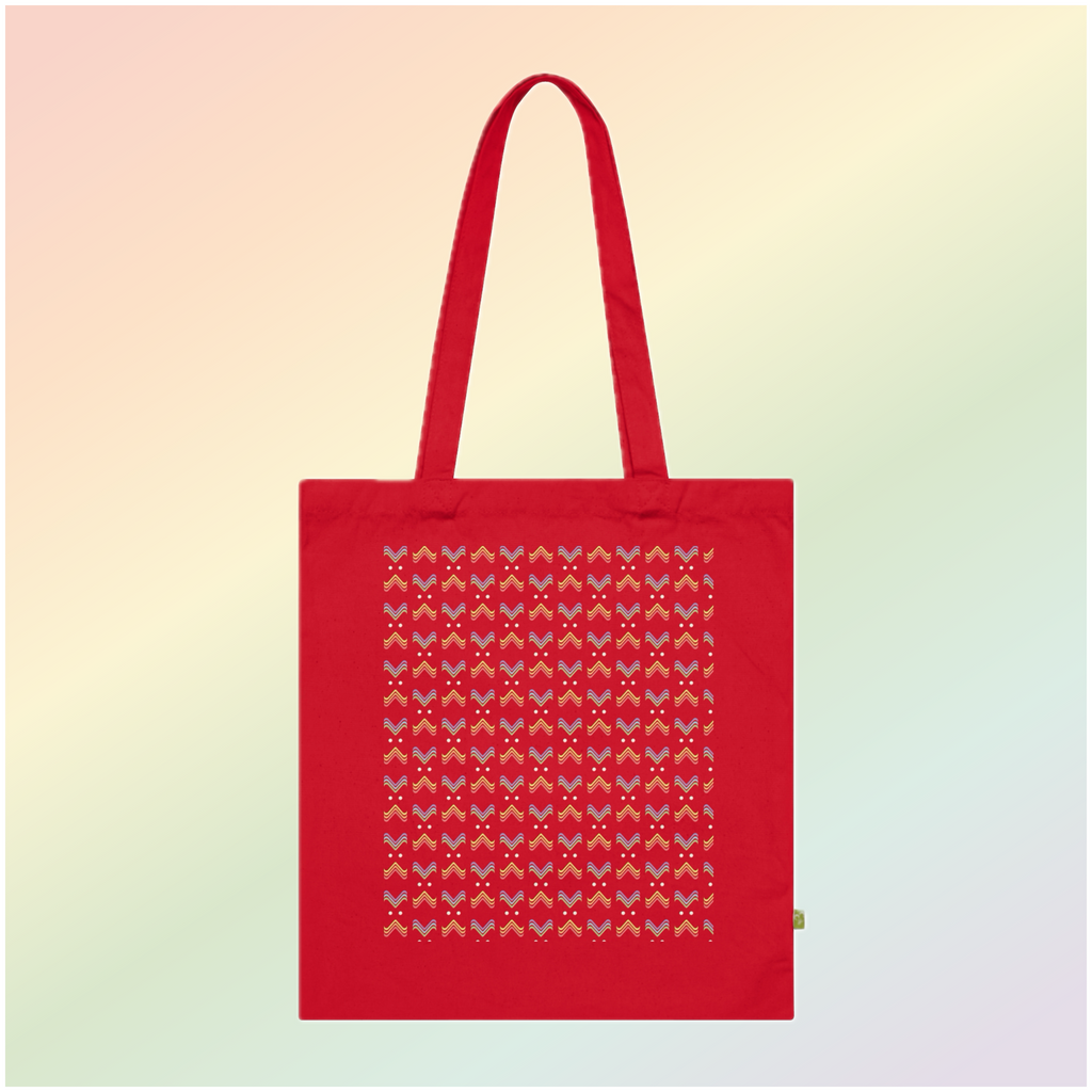 RQ & Pattern Tote Bag