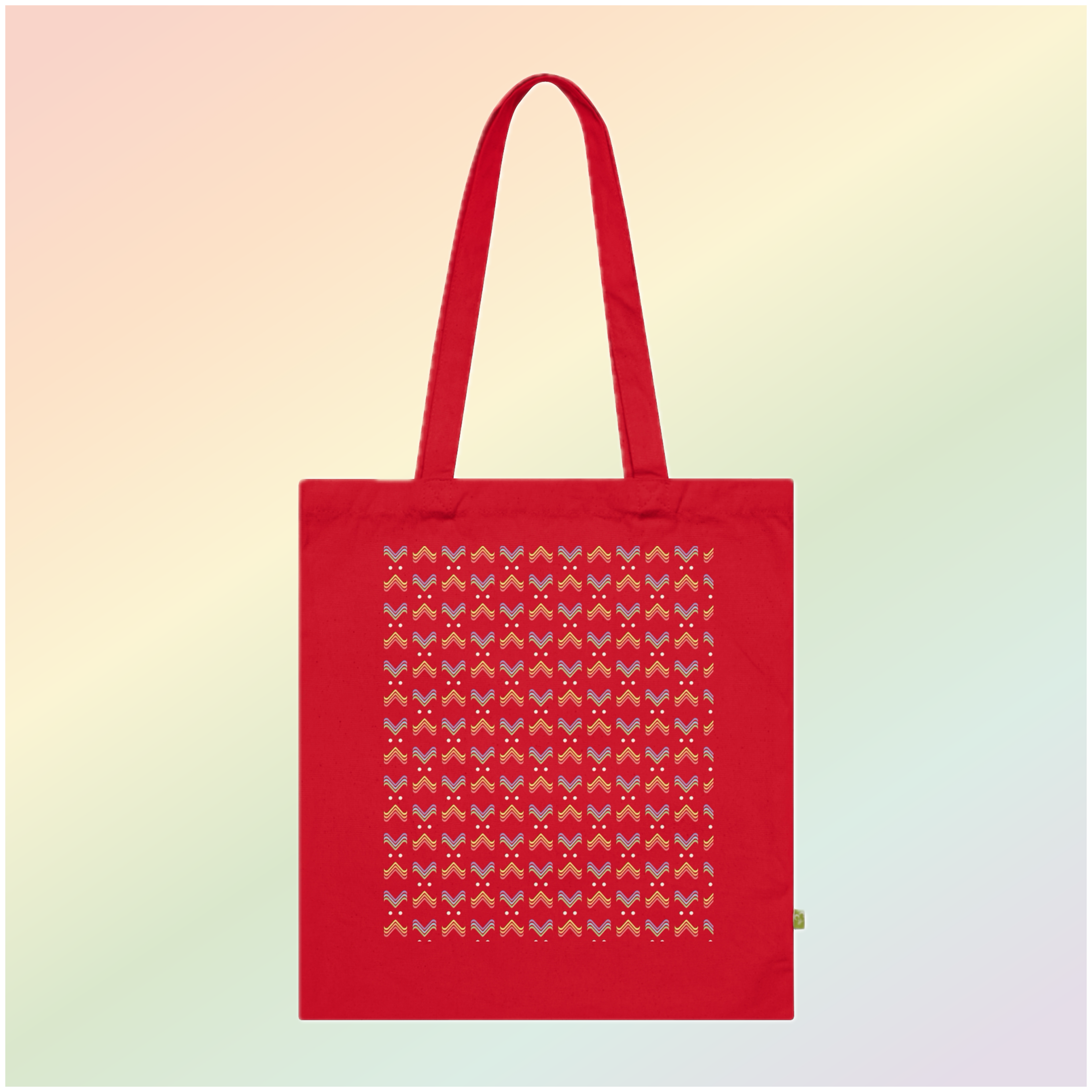 RQ & Pattern Tote Bag
