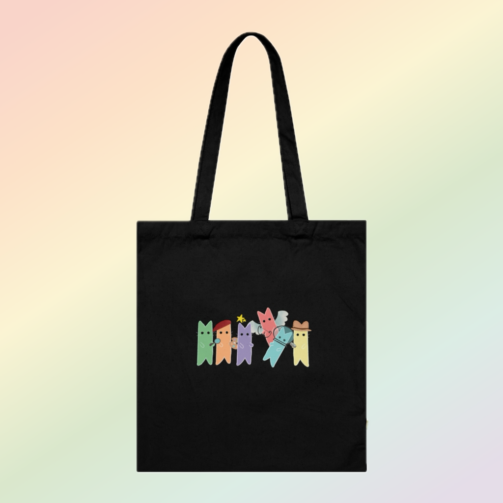 RQ & Cats Crew Tote Bag