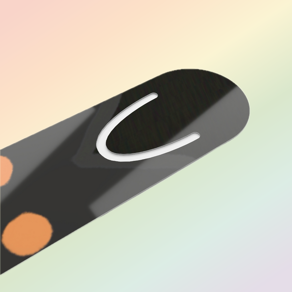 BCW Orange Overlook Bookmark