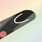 BCW Red Radiance Bookmark