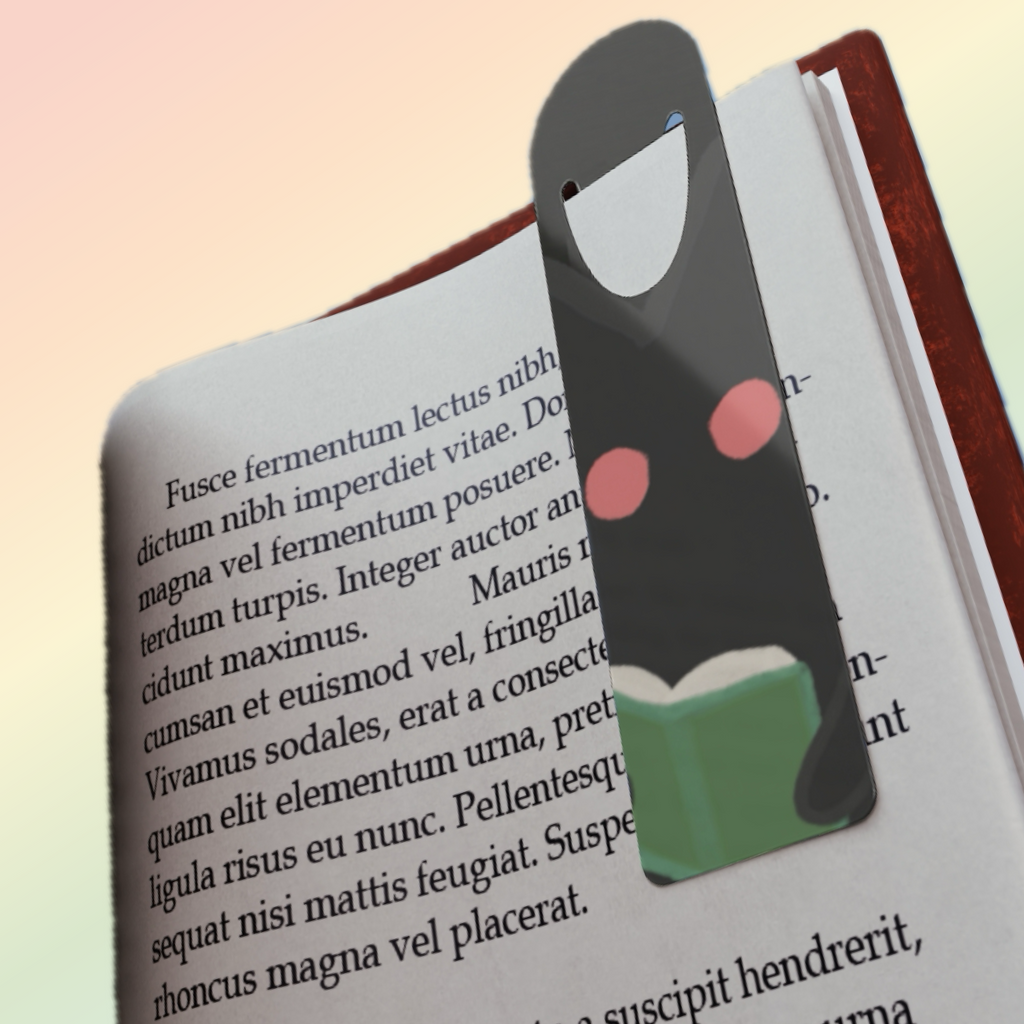 BCW Red Radiance Bookmark
