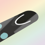 BCW Blue Blink Bookmark