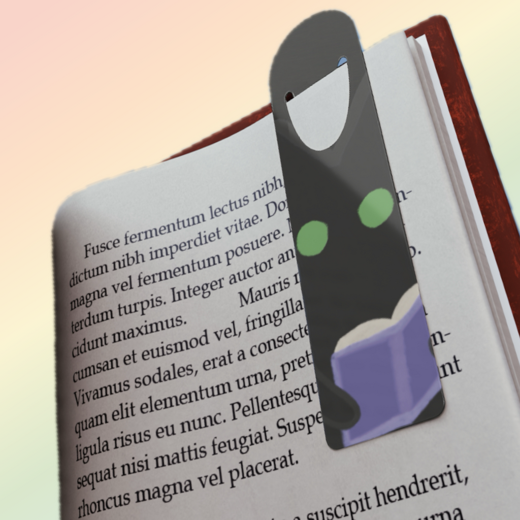 BCW Green Gaze Bookmark